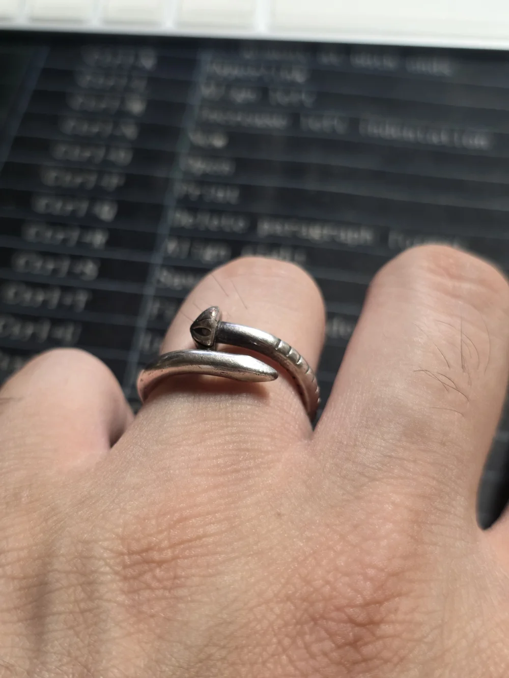 Sterling Silver Double-Band Ring